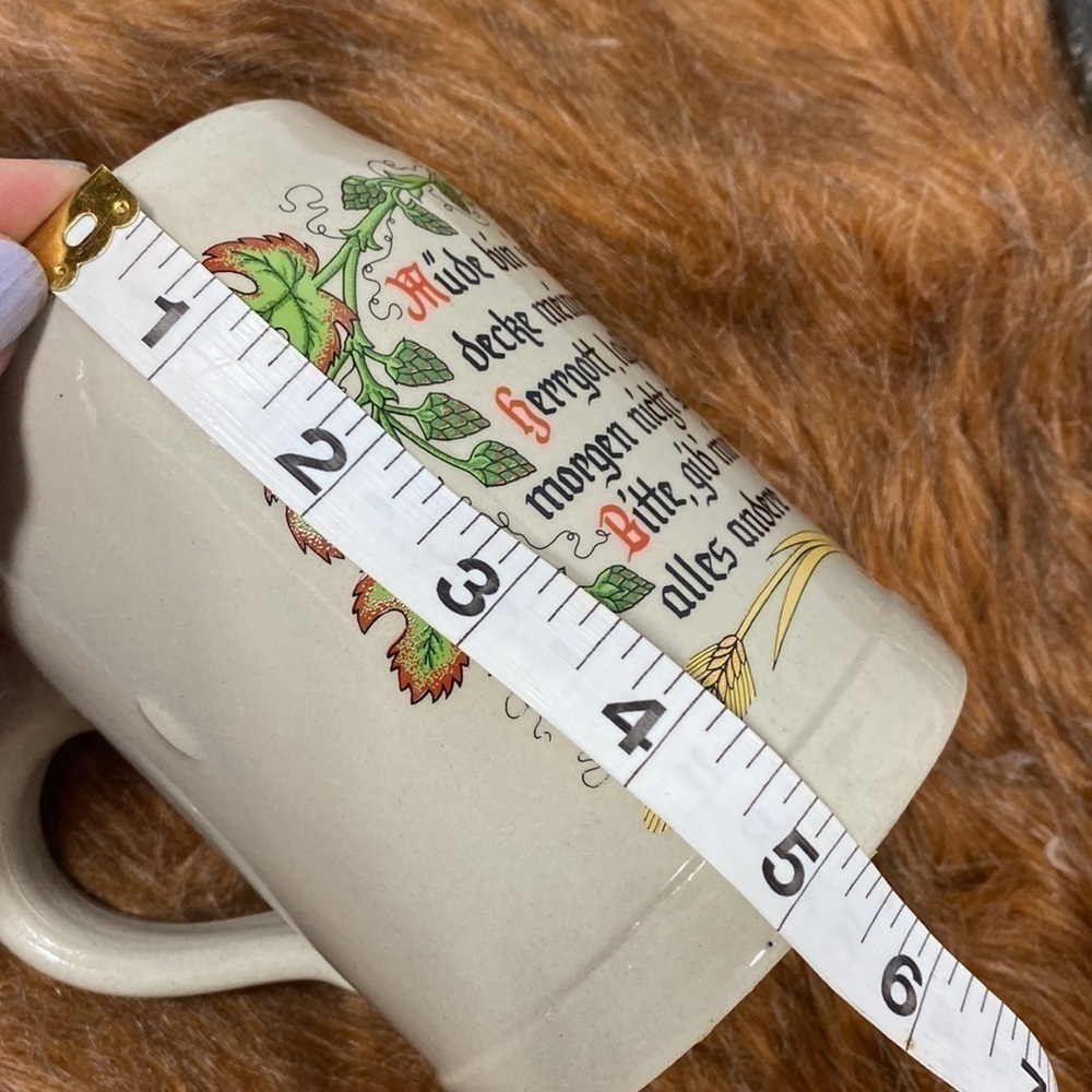 German stein collectible with saying - Picture 7 of 7